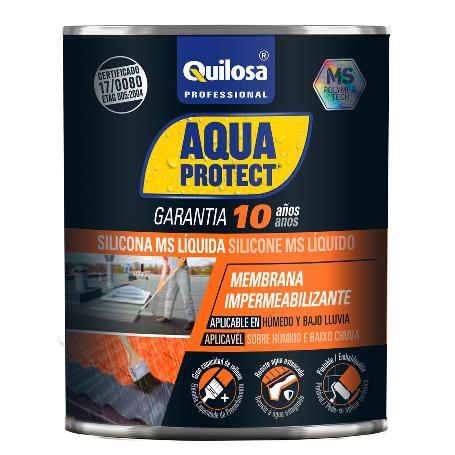 SILICONA MS LIQUIDA 1 KG. NEGRA 03095 QUILOSA