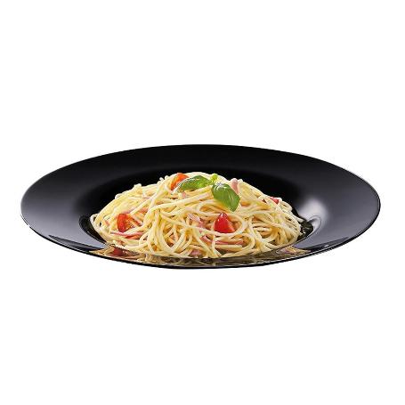 PLATO PASTA 28,5 CM FRIENDS NEGRO