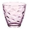 VASOS AGUA FLORA ROSA 25 CL LOTE 6