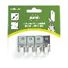 COLGADOR 213-15X35 ACERO INOXIDABLE CAJA 10 BL