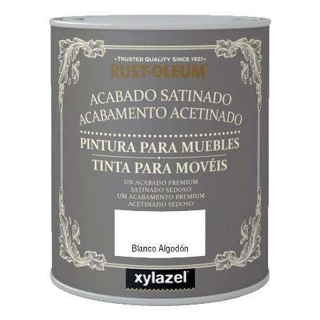 PINTURA SATINADA MUEBLE BLANCO ALGODON 750