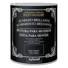 PINTURA BRILLO MUEBLE NEGRO REGALIZ 750