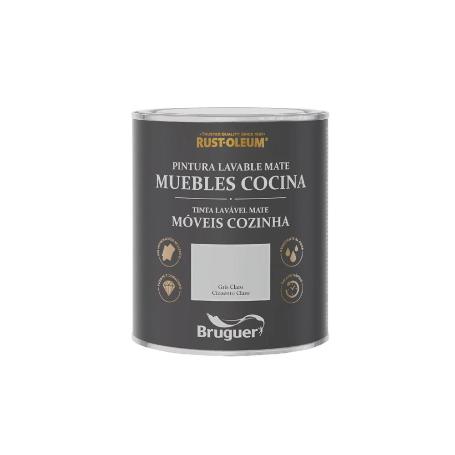 PINTURA COCINAS GRIS CLARO 0.75L