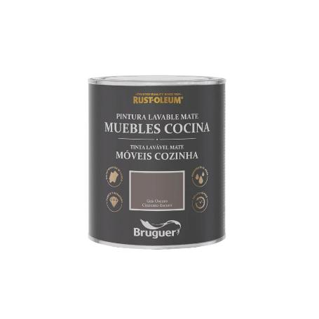 PINTURA COCINAS GRIS OSCURO 0.75L