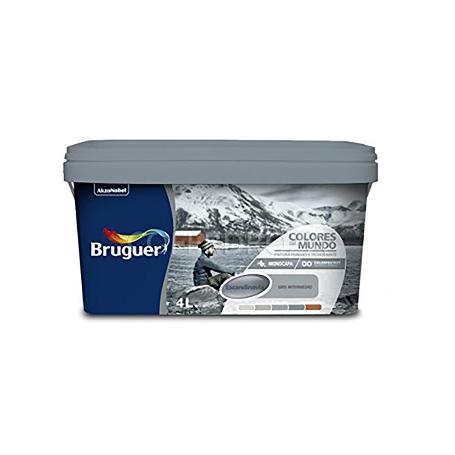 PINTURA PAREDES MATE ESCANDINAVIA MATIZ GRIS 4L