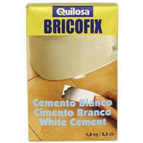 CEMENTO BLANCO BRICOFIX (1.5K) CAJA