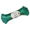 CUERDA PLASTICO 4 MM VERDE ROLLO 5M