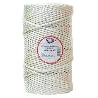 CUERDA TRENZADA NYLON 6 MM BLANCA ROLLO 200M