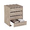 CAJONERA 4 CAJONES 61,4X50CM K9463RZ ROBLE