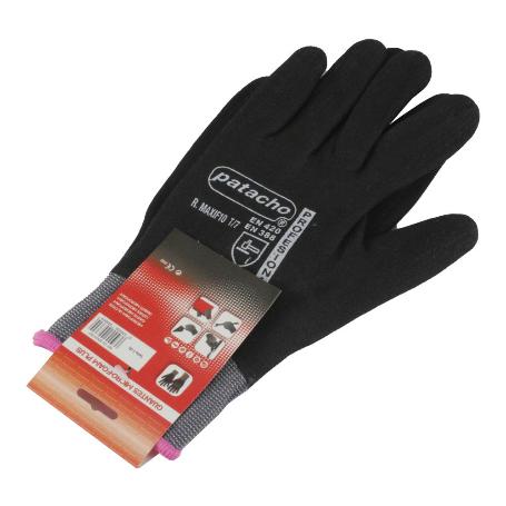 GUANTE NYLON NEGRO FOAN MAXI F10 T/7 PAR