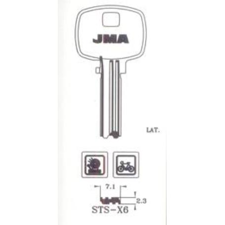 LLAVIN STS-X6 LATON SEGURIDAD B/10