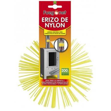 ERIZO DESHOLLINADOR NYLON 200MM