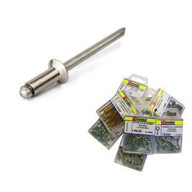 REMACHE VASTAGO ALUMINIO 5X12 MM 2851 BLISTER 12