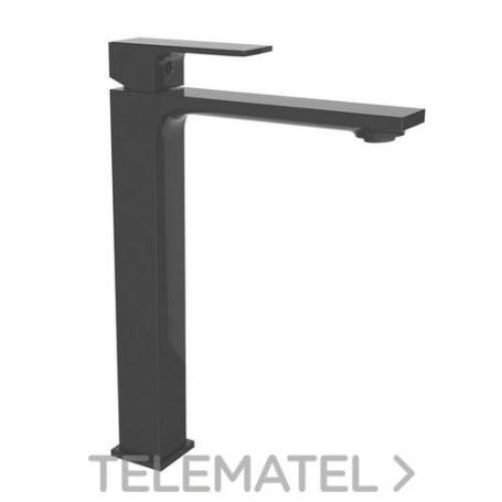 MONOMANDO LAVABO SAONA SLIM NEGRO 250 61175 CLEVER