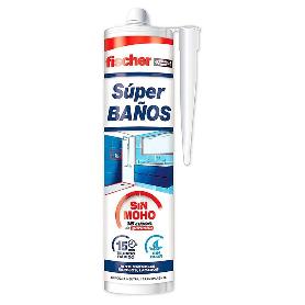 SILICONA SUPERBAÑOS TRANS.280 563065 FISCHER