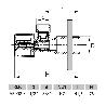 LLAVE ESCUADRA CLASSIC METAL ANTICAL 1/2X3/8 C-2