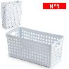 CESTA ATLAS N1 13X29 CM BLANCA