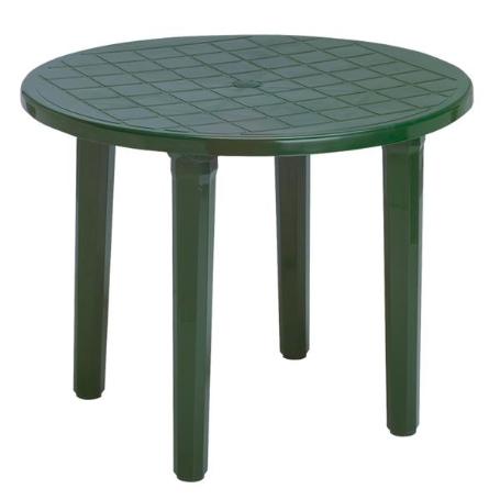 MESA RESINA REDONDA 90 CM VERDE 4024V