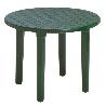 MESA RESINA REDONDA 90 CM VERDE 4024V