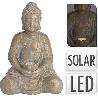 BUDA LUZ SOLAR 44 CM DORADO