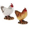 GALLINA RESINA 17X10X19 CM