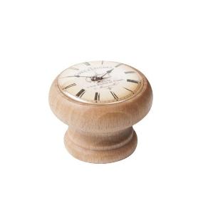 POMO MADERA 40MM RELOJ CAFE 450HN06