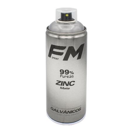 PINTURA SPRAY ZINC MATE 400ML BOTE