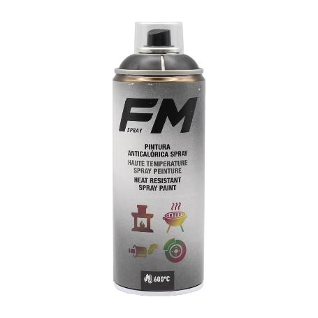 PINTURA SPRAY ANTICALORICA NEGRA 600º 400ML BOTE