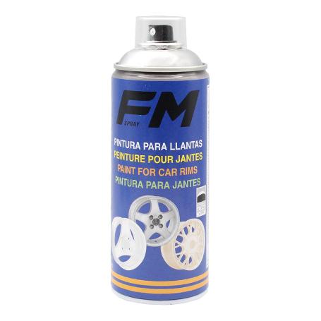 PINTURA SPRAY LLANTAS PLATA 400ML BOTE