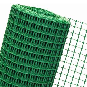 MALLA PLASTICO CUADRADO C-10 1X25 VERDE