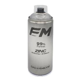 PINTURA SPRAY ZINC BRILLANTE 400ML BOTE