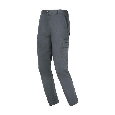 PANTALON ALG. EASY STRETCH GRIS T-M