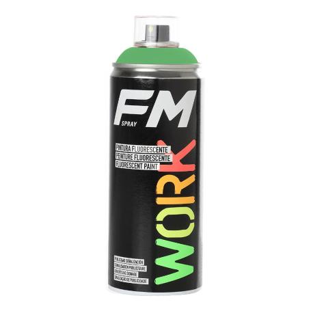 PINTURA SPRAY FLUORESCENTE RAL6038 VERDE 400ML BOTE