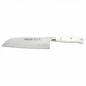 CUCHILLO COCINA SANTOKU MANGO BLANCO 286014