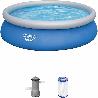 PISCINA FAST SET + DEPURADORA 457X84 CM 57313