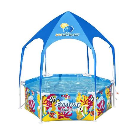 PISCINA ANTIUVA 183X51 CM 5618T