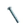 TORNILLO HEXAGONAL 8X40 8.8 DIN.933 ZINC. ACERO  BLANCO C-200