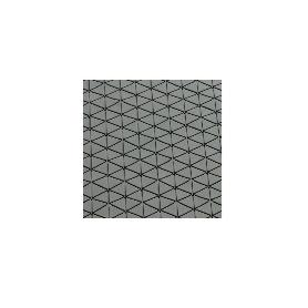 ALFOMBRA BAÑO DIAMOND 54X54 CM GRIS