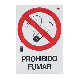 CARTEL OBRA PROHIBIDO FUMAR