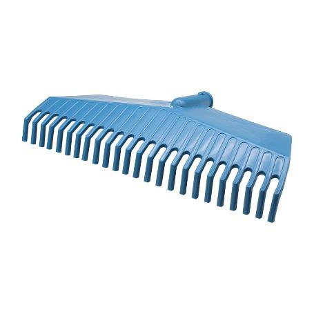 RASTRILLO RECTO 24P  AZUL PLASTICO