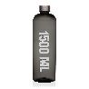 BOTELLA PLASTICO REUTILIZABLE 1500 ML GRIS