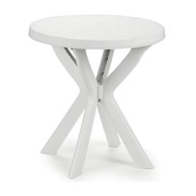 MESA RESINA DON 70 CM BLANCA