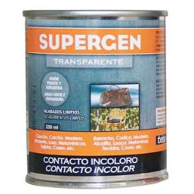 SUPERGEN CONTACTO 250ML. INCOLORO LATA