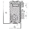 CERRADURA UCEM 4056-A-HB/65/ IZQUIERDA