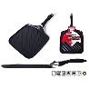 ASADOR GRILL BAJO BLACK 27X27 CM