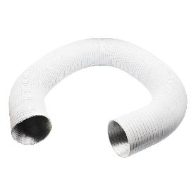 TUBO ALUFLEX BLANCO  100MM EXTENSIBLE 5 MT