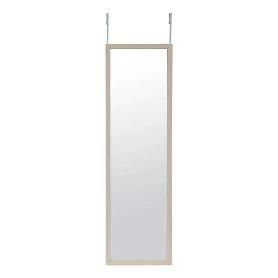 ESPEJO PUERTA MADERA NATURAL 30X120 CM