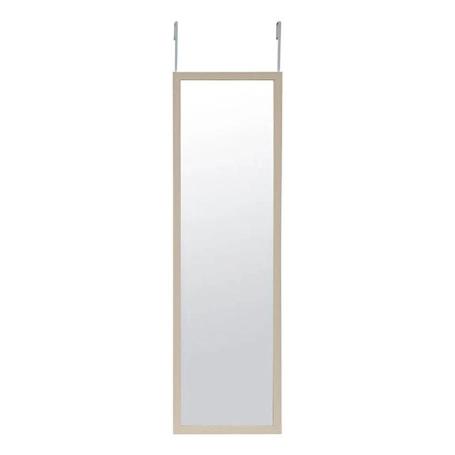 ESPEJO PUERTA MADERA NATURAL 30X120 CM