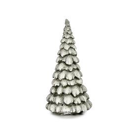 ARBOL NAVIDAD BLANCO LUZ LED 47 CM