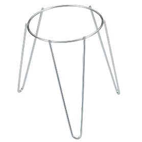 SOPORTE MACETA PIE ZINCADO 24 CMS